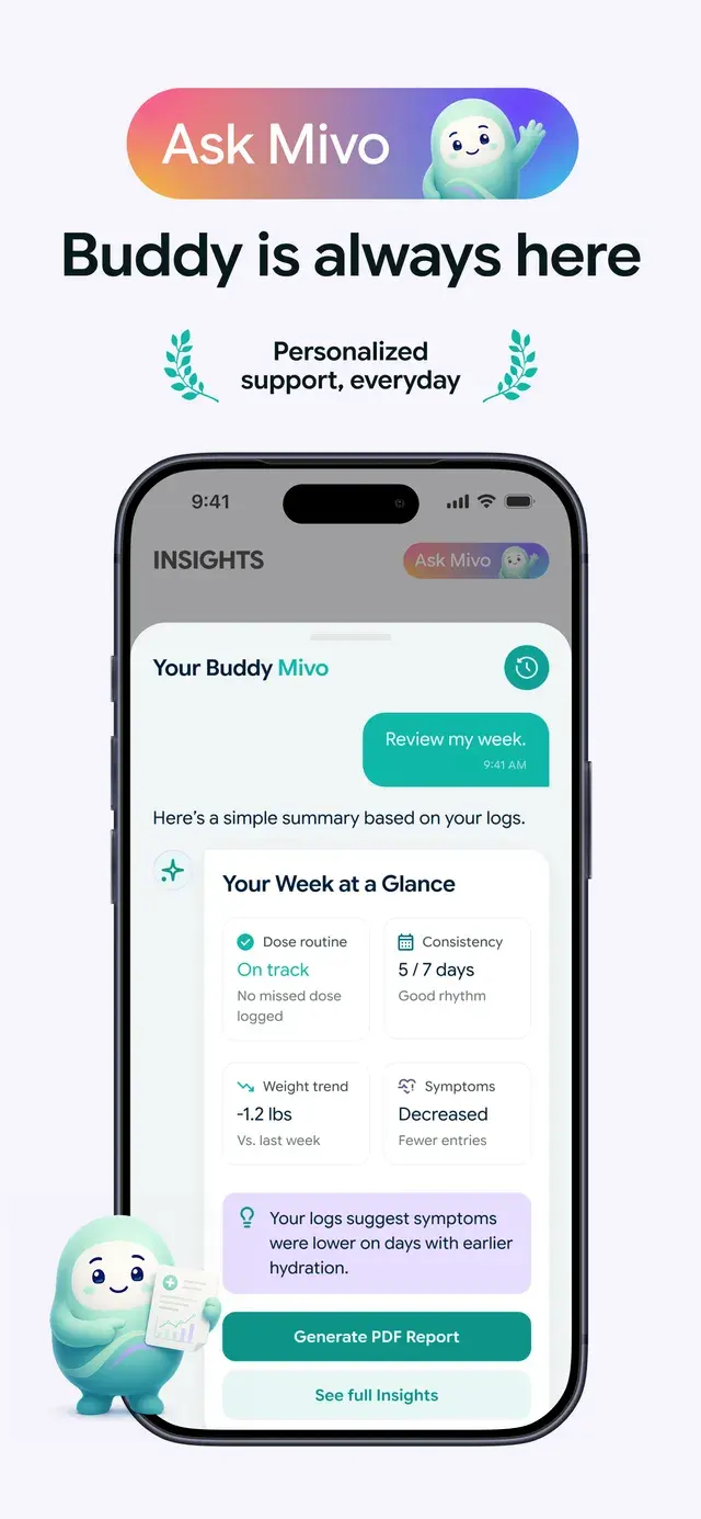 Insights screen — spot insights that matter